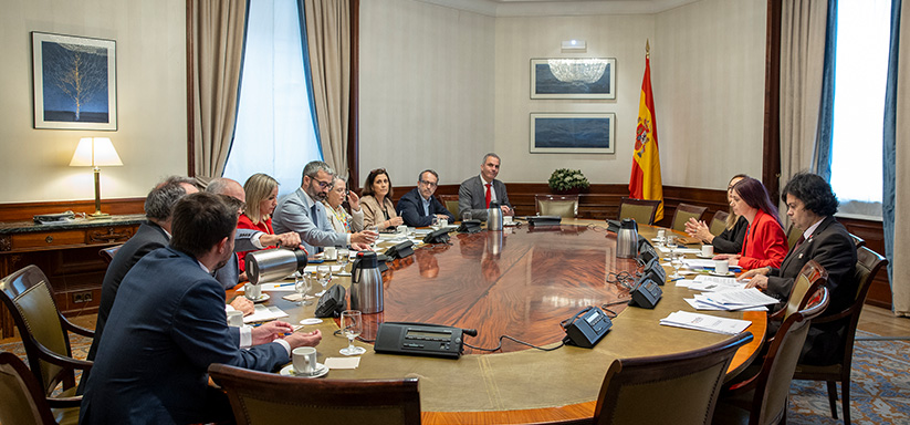 Reunión con la Comisión de Justicia del Congreso de los Diputados