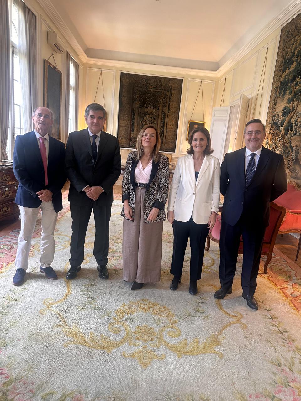 En la Residencia del Embajador en Buenos Aires
