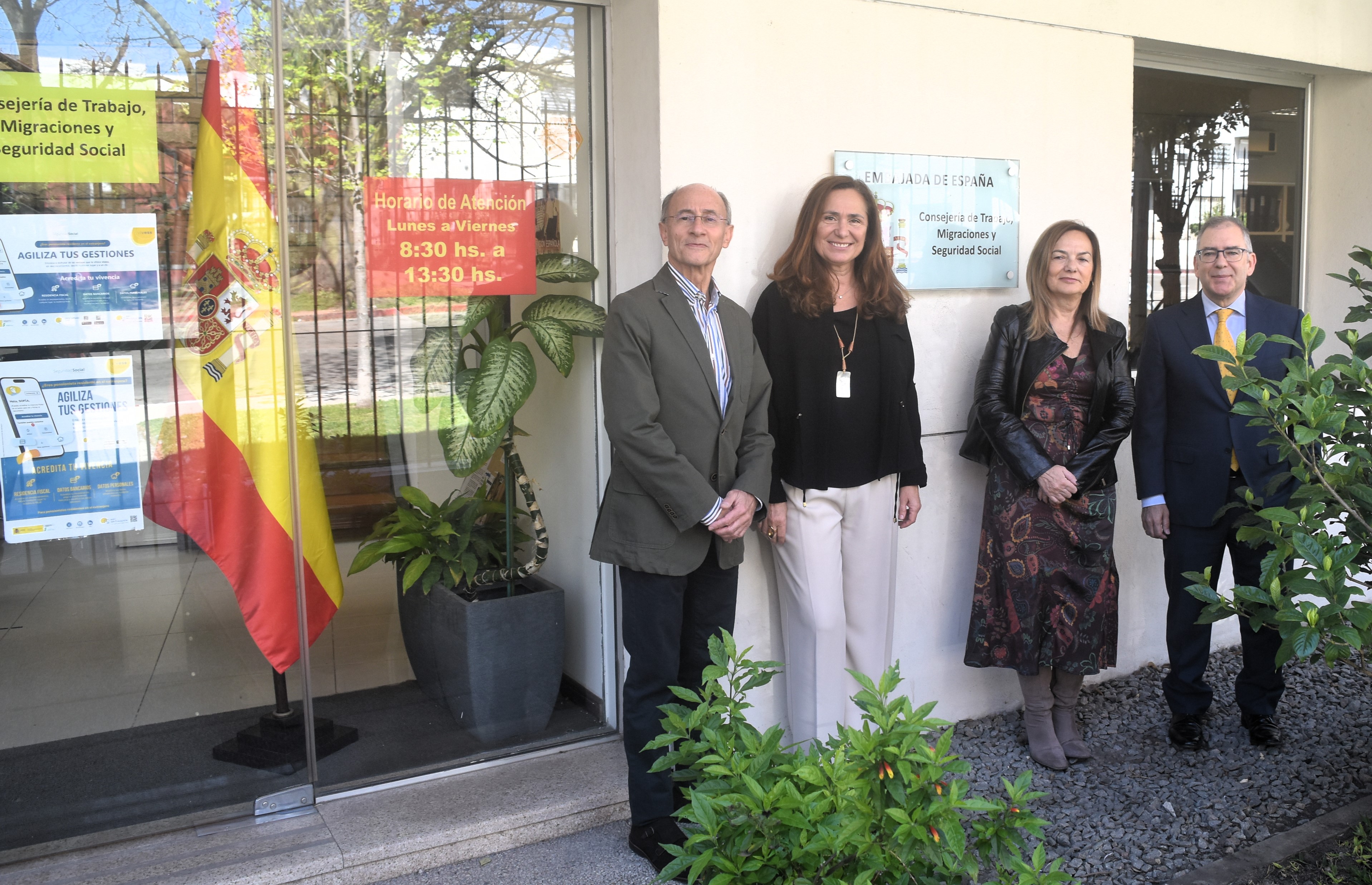 Visita a la Consejería en Montevideo