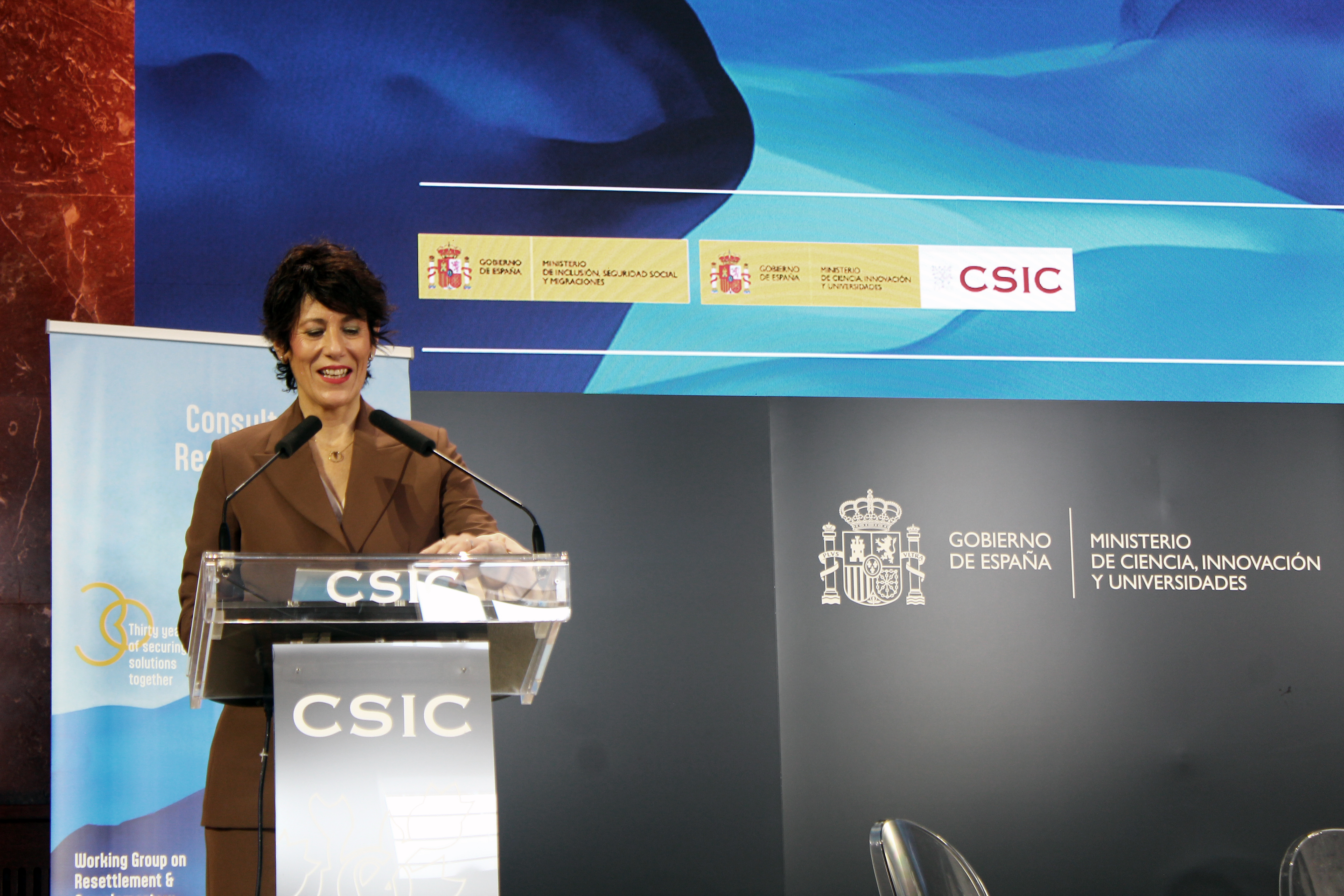 Elma Saiz, Ministra de Inclusión, SS y Migraciones