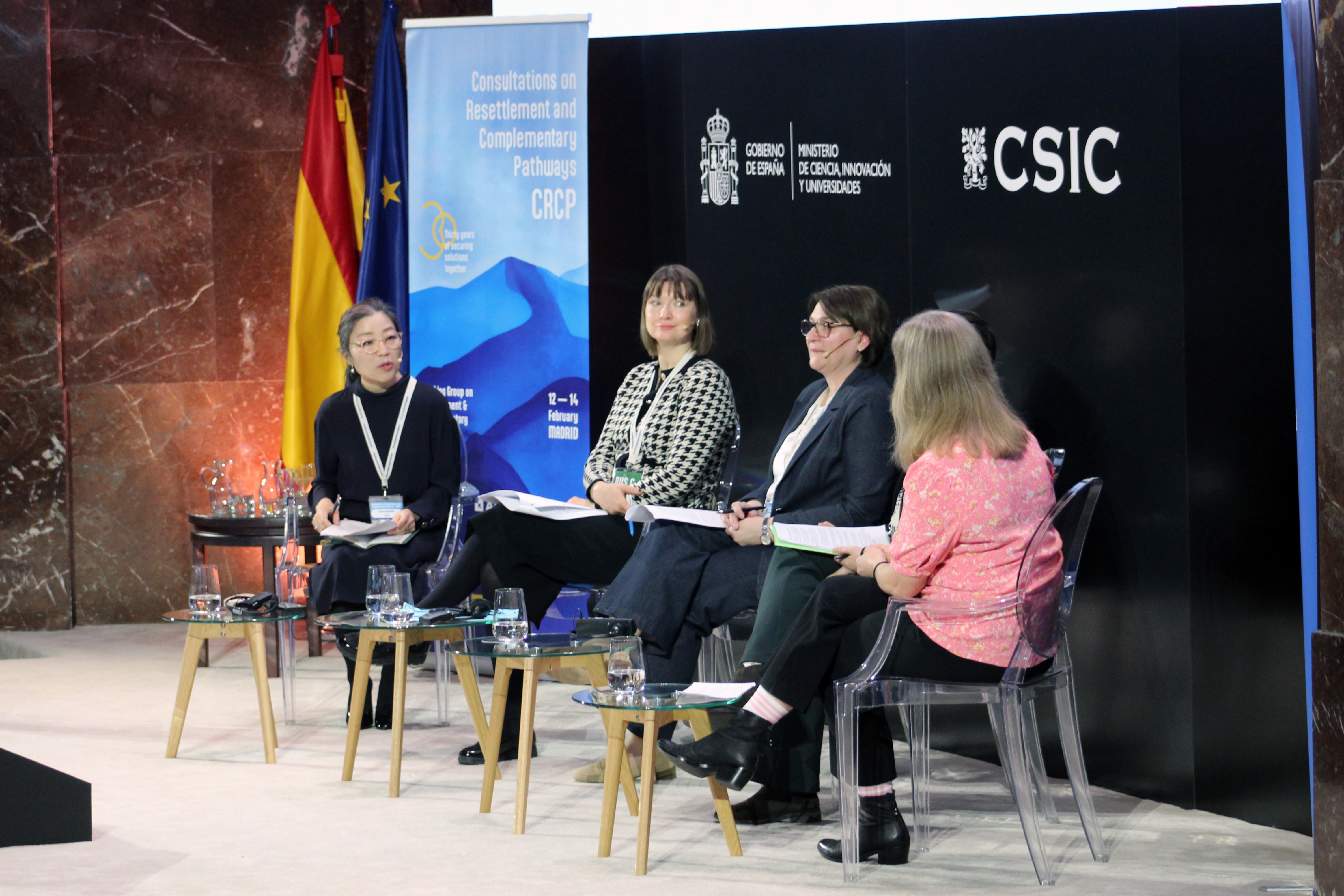 Haruno Nakashiba, Cynthia Ralickas, Maria Voica, Grace Benson y Inga Sæther